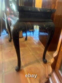 Table De Console De Marbre Antique Top Ahogany