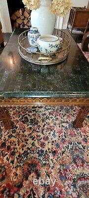 Table basse Chippendale Chinoiserie de Maitland Smith