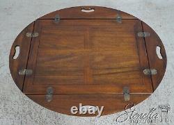 Table basse de majordome Chippendale en acajou 61618EC BAKER