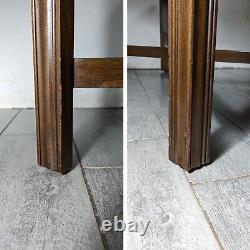 Table basse de style vintage de la collection Georgian Court Cherry de Ethan Allen avec plateau de service 11-8009