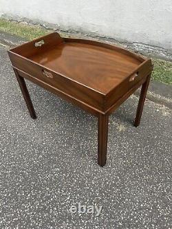 Table basse en acajou Kittinger Colonial Williamsburg WA-1042