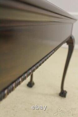 Table console en acajou Chippendale Ball & Claw STICKLEY L57551EC
