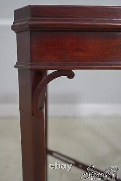 Table de lampe de base d'extension de style Chippendale en acajou COUNCILL 60685EC