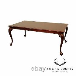 Thomasville Chippendale Style Ahogany Ball & Claw Table À Manger