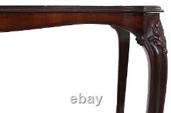Vers 1770 Rare Anglais Chippendale Acajou Serpentine Table De Service