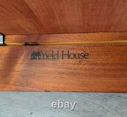 Vintage Yield House Pine Wood Butler Tray Table De Café Drop Leaf Chippendale
